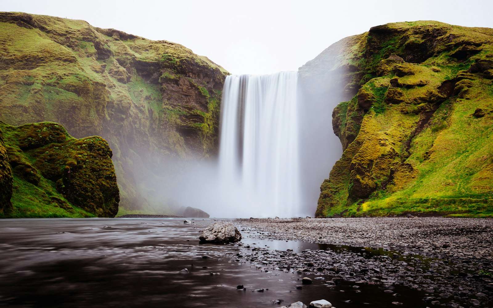 Skógafoss on the south coast